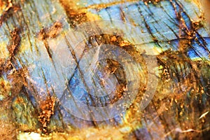 labradorite mineral texture