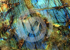 labradorite mineral texture