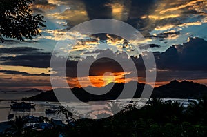 Labuan Bajo Sunset photo