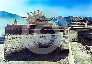 Labuleng Temple, South of Gansu, China