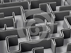 Labyrinth 3d Illustration