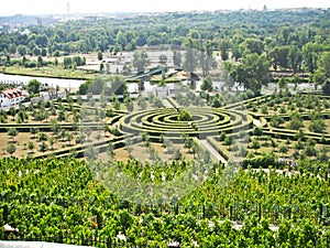 Labyrinth, Castle Troja, Czech Republic