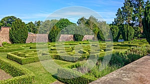 Labyrinth Garden in Hamilton, Scotland photo