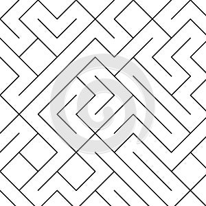 Labyrinth illustration background