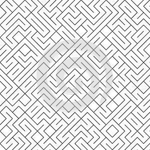 Labyrinth illustration background