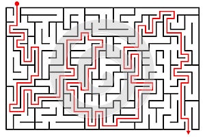 Labyrinth illustration isolated photo