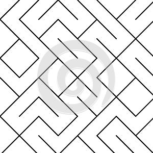 Labyrinth illustration maze background