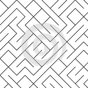 Labyrinth illustration maze background
