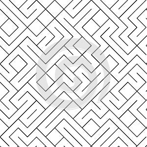 Labyrinth illustration maze background