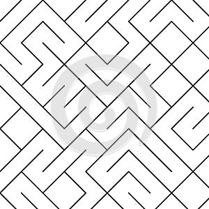 Labyrinth illustration maze background