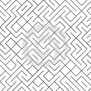 Labyrinth illustration maze background