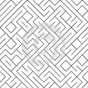 Labyrinth illustration maze background