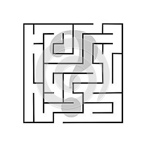 Labyrinth and question mark