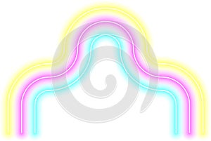 Labyrinth rounded waves zigzag form