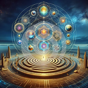 49 141. Labyrinth sacred geometry study group - Learni