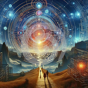 52 141. Labyrinth sacred geometry study group - Learni