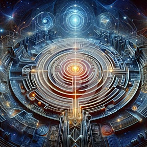 Labyrinth sacred geometry study group Learning communities,stud