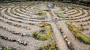 Labyrinth of stone photo