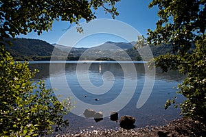 Lac Chambon in Auvergne photo