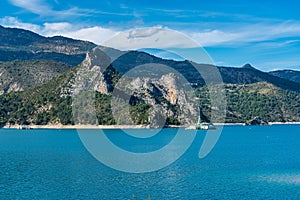 Lac de Castillon near Verdon River, Saint-Julien-du-Verdon, Provence, France