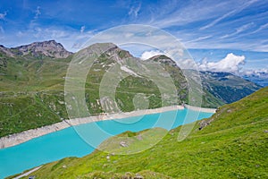 The Moiry Lake, Grimentz, Wallis, Switzerland