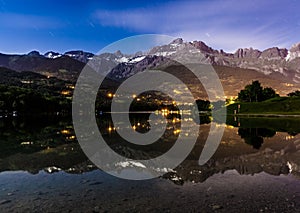 Lac Du Passy, Haute Savoie, France photo