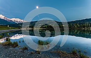 Lac Du Passy, Haute Savoie, France photo