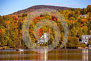 Lac-Superieur, Mont-tremblant, Quebec, Canada