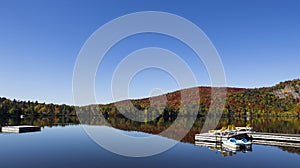 Lac-Superieur, Mont-tremblant, Quebec, Canada