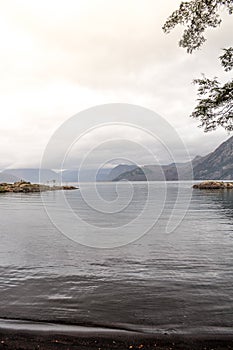 Lacar Lake in San Martin de los Andes