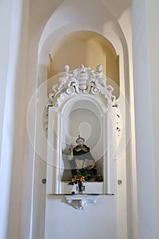 Lacco Ameno - Statua settecentesca di San Vincenzo Ferrer in Santa Maria delle Grazie