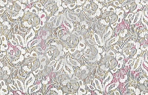 Lace background in pastels colors. photo