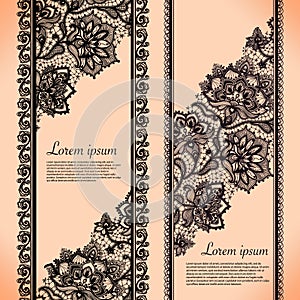 Lace banners photo