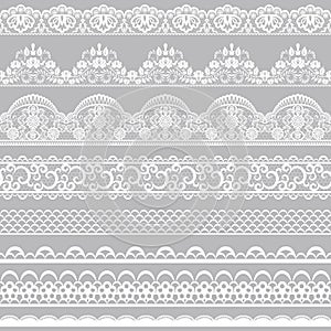 Lace borders