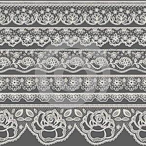 Lace borders