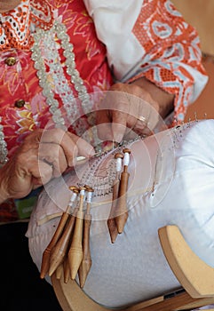 Lace making