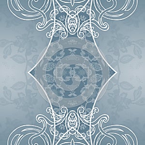 Lace ornamental background