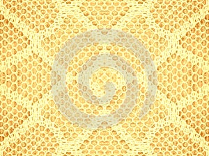 Lace Texture Pattern In Gold
