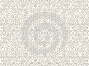 Lace Vector Seamless Pattern, Tiling