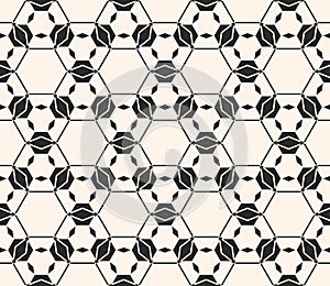 Lace vector texture, subtle seamless pattern, geometric background