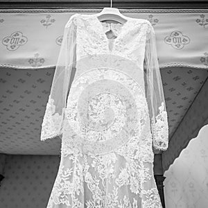Lace wedding dresss for bride