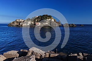 Lachea island in Aci Trezza, Sicily photo