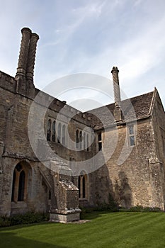 Lacock Abbey in Wiltshire
