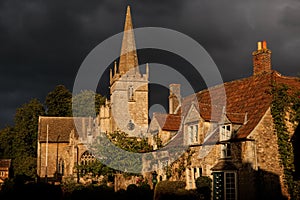 Lacock church