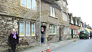 East street, Lacock, Wiltshire, UK