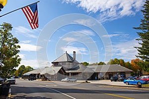 Laconia Passenger Station in Laconia, New Hampshire, USA