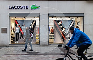 Lacoste storefront