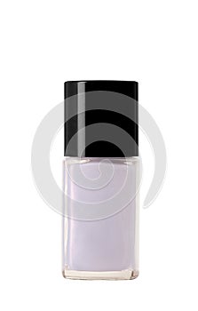 Lacquer bottle isolated photo