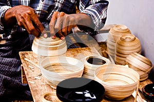 Lacquer ware in Myanmar