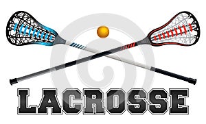 Lacrosse Design Illustration